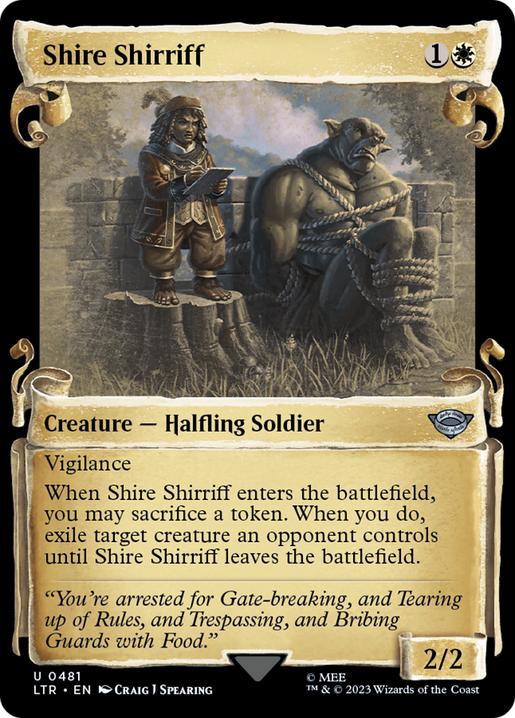 Shire Shirriff [The Lord of the Rings: Tales of Middle-Earth Showcase Scrolls] | Grognard Games