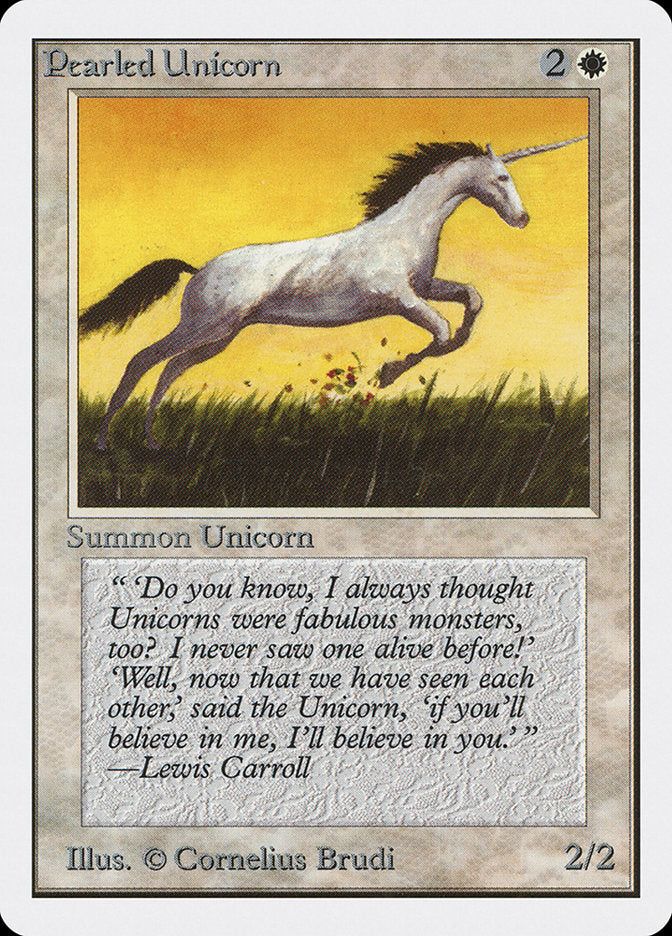 Pearled Unicorn [Unlimited Edition] | Grognard Games