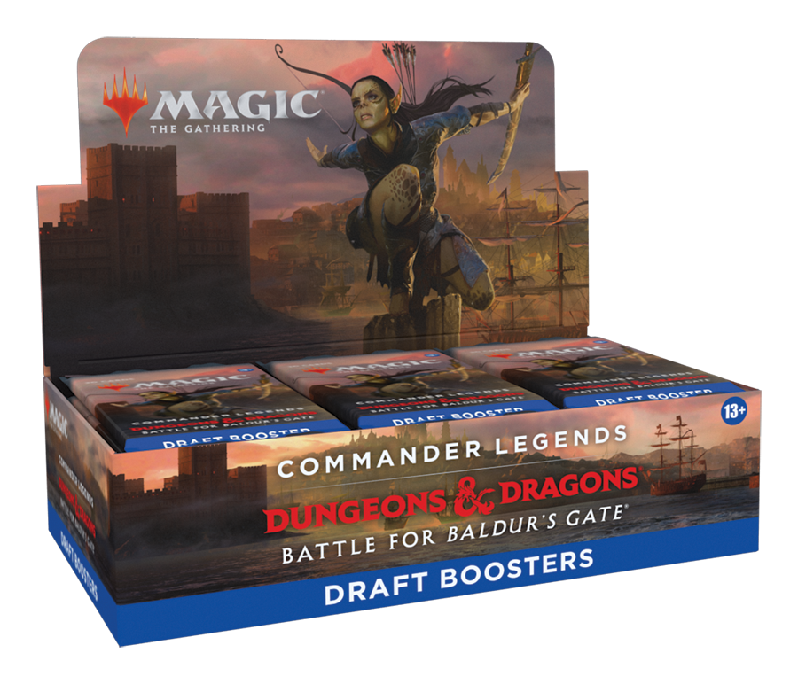 Commander Legends: Battle for Baldur's Gate - Draft Booster Display | Grognard Games