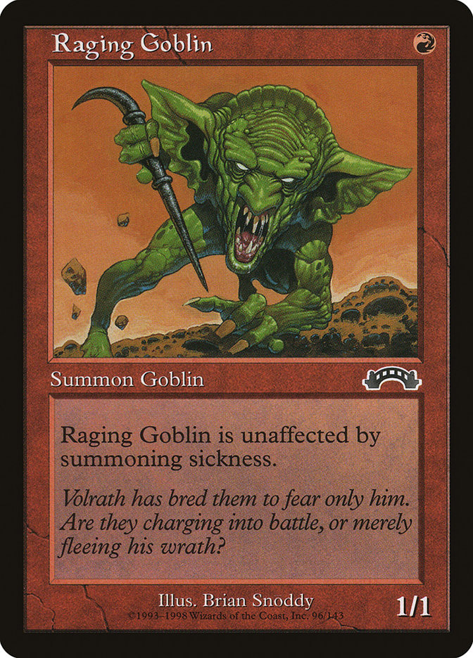 Raging Goblin [Exodus] | Grognard Games