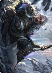 Jorn, God of Winter Art Card [Kaldheim: Art Series] | Grognard Games