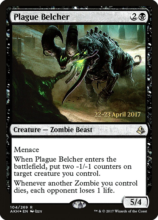 Plague Belcher  [Amonkhet Prerelease Promos] | Grognard Games