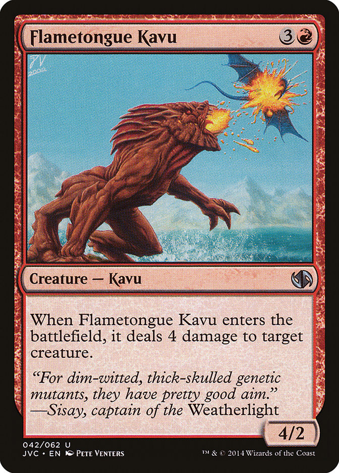 Flametongue Kavu [Duel Decks Anthology] | Grognard Games