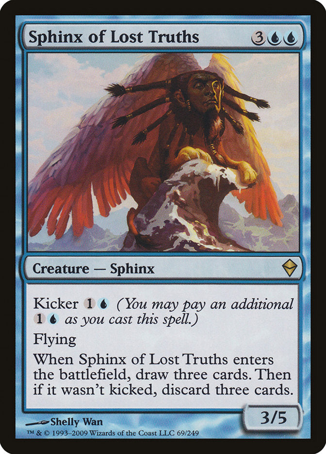 Sphinx of Lost Truths [Zendikar] | Grognard Games