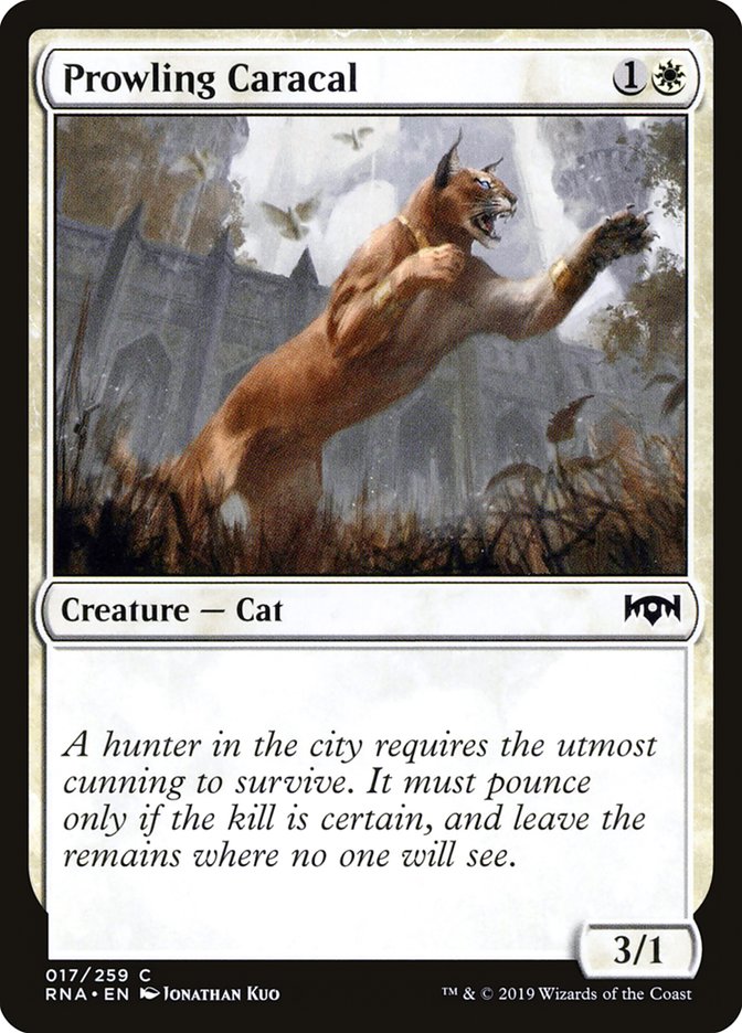 Prowling Caracal [Ravnica Allegiance] | Grognard Games