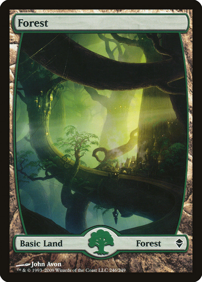 Forest (246) [Zendikar] | Grognard Games