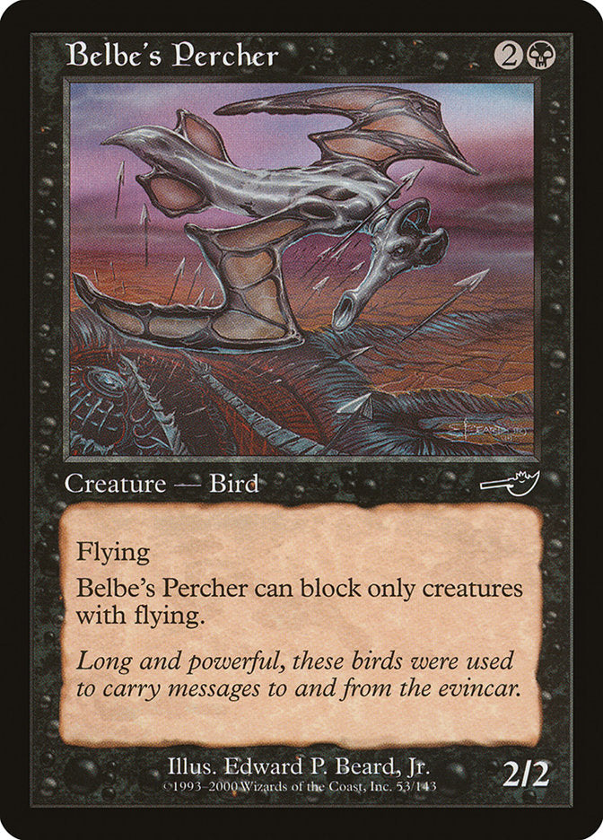 Belbe's Percher [Nemesis] | Grognard Games