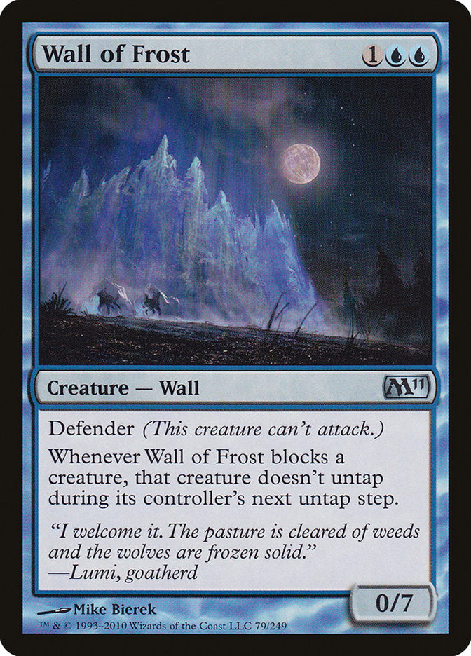 Wall of Frost [Magic 2011] | Grognard Games