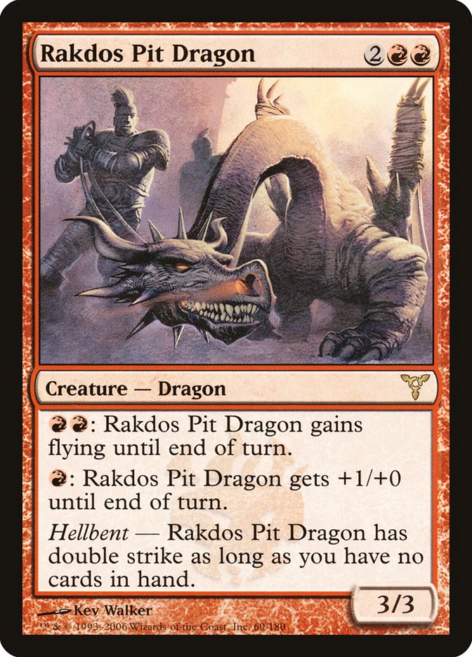 Rakdos Pit Dragon [Dissension] | Grognard Games