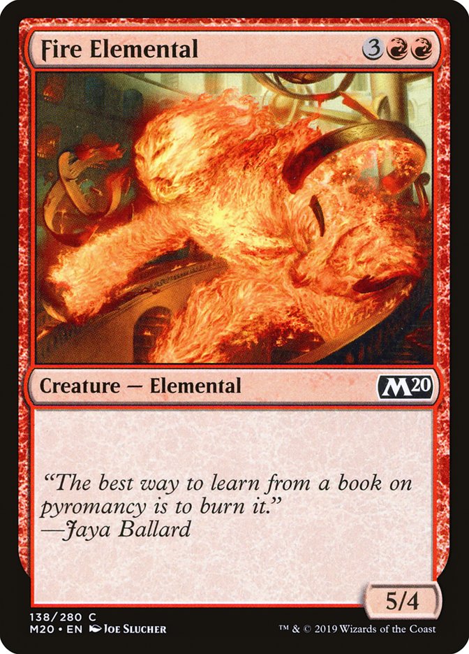 Fire Elemental [Core Set 2020] | Grognard Games