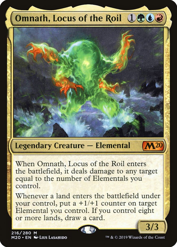 Omnath, Locus of the Roil [Core Set 2020] | Grognard Games