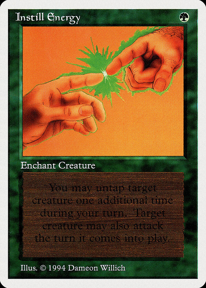 Instill Energy [Summer Magic / Edgar] | Grognard Games