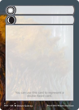 Helper Card (3/9) [Innistrad: Midnight Hunt Tokens] | Grognard Games