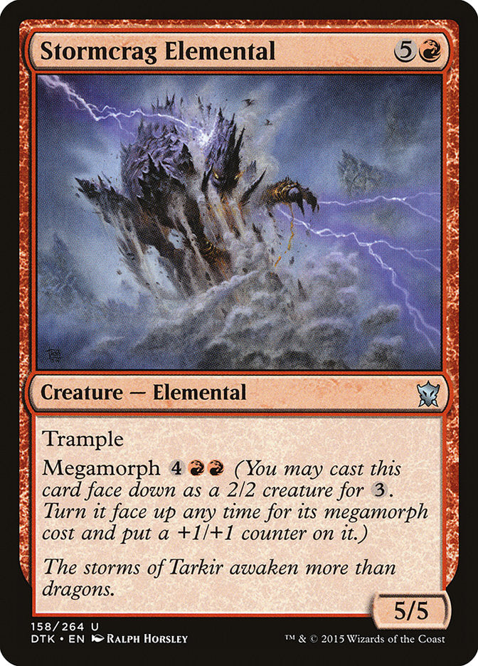 Stormcrag Elemental [Dragons of Tarkir] | Grognard Games