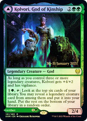 Kolvori, God of Kinship // The Ringhart Crest [Kaldheim Prerelease Promos] | Grognard Games