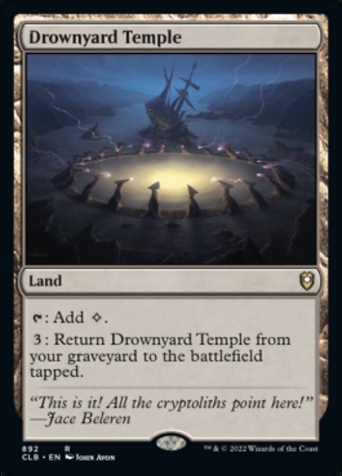 Drownyard Temple [Commander Legends: Battle for Baldur's Gate] | Grognard Games