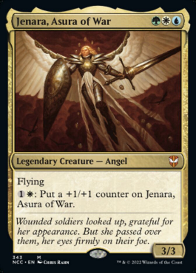 Jenara, Asura of War [Streets of New Capenna Commander] | Grognard Games