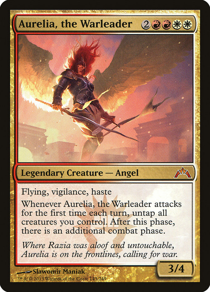 Aurelia, the Warleader [Gatecrash] | Grognard Games