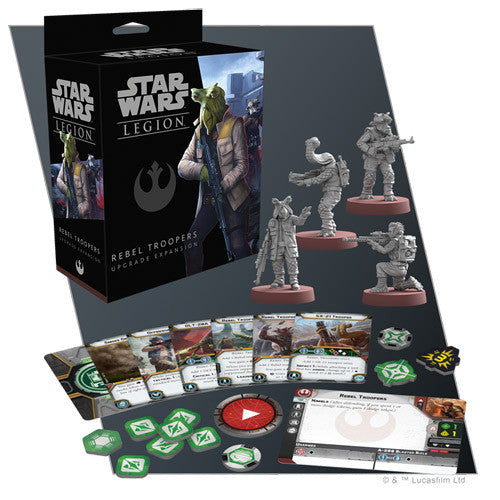 SWL53 Star Wars Legion: Rebel Trooper Upgrade Expansion | Grognard Games