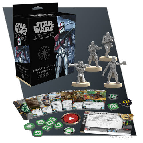 SWL55 Star Wars Legion: Phase 1 Clone Troopers Upgrade | Grognard Games