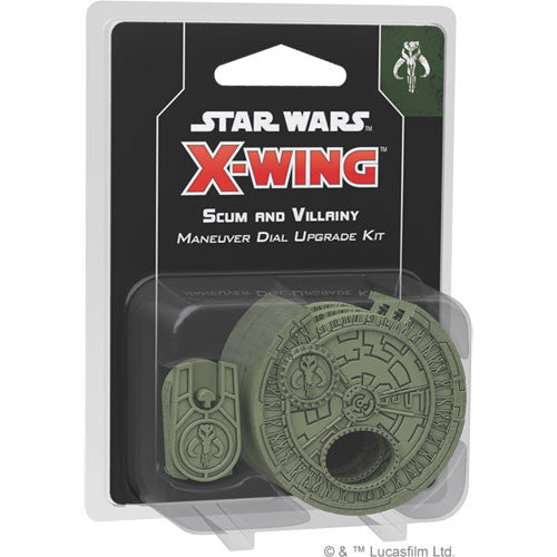 SWZ11 STAR WARS X-WING 2ND ED: SCUM AND VILLAINY MANEUVER DIAL UPGRADE KIT | Grognard Games