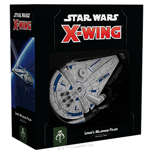 SWZ04 STAR WARS X-WING 2ND ED: LANDO'S MILLENNIUM FALCON | Grognard Games