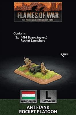 Hungarian Anti-Tank Rocket Platoon | Grognard Games