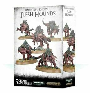 Deamons of Khorne Flesh Hounds | Grognard Games