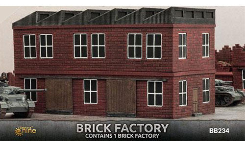 BB234 Flames of War: Brick Factory | Grognard Games