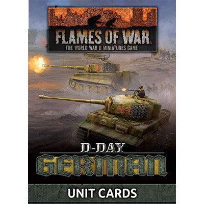 D-Day German Unit Cards | Grognard Games