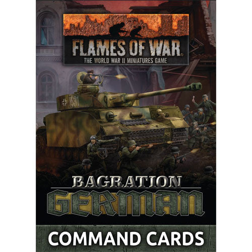 Flames of War Bagration German Command Cards | Grognard Games