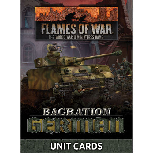 Flames of War Bagration German Unit Cards | Grognard Games