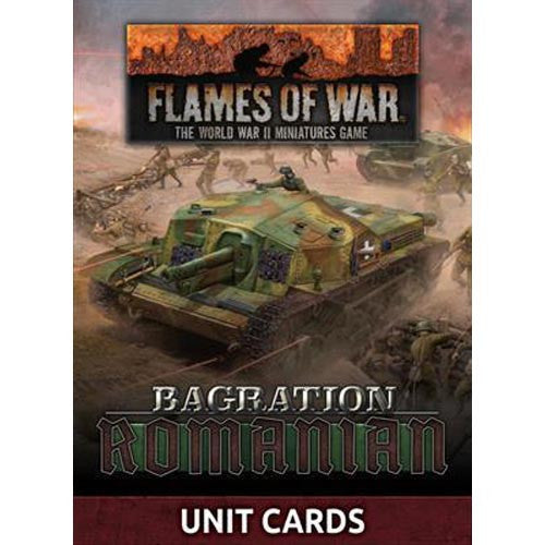 Flames of War WW2: Bagration - Romanian Unit Card Pack | Grognard Games