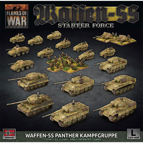 Flames of War Waffen-SS Panther Kampfgruppe Starter set | Grognard Games