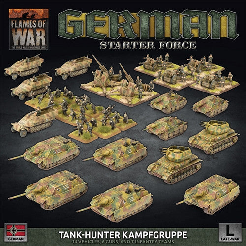 Flames of War German Tank Hunter Kampfgruppe Starter Force | Grognard Games