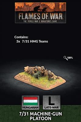 Hungarian 7/31 Machine-Gun Platoon | Grognard Games