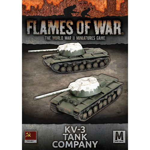 Flames of War WW2: Soviet - KV-3 Tank Company | Grognard Games
