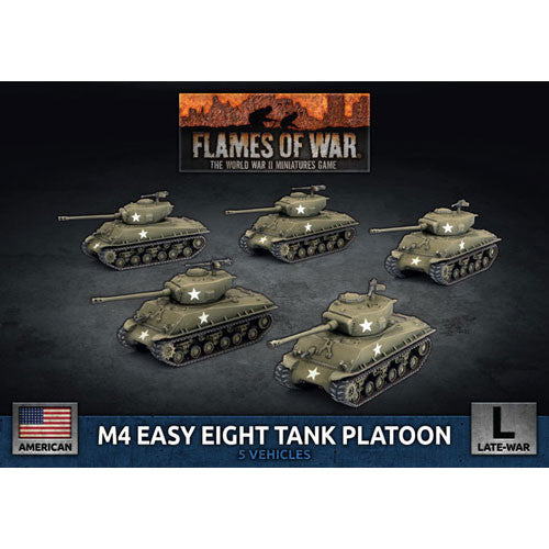 M4 Easy Eight Tank Platoon | Grognard Games