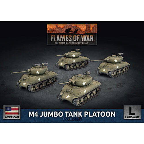 M4 Jumbo Tank Platoon | Grognard Games