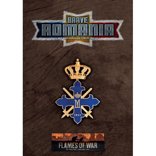 Flames of War WW2: Brave Romania - Romanian Booklet + Cards | Grognard Games