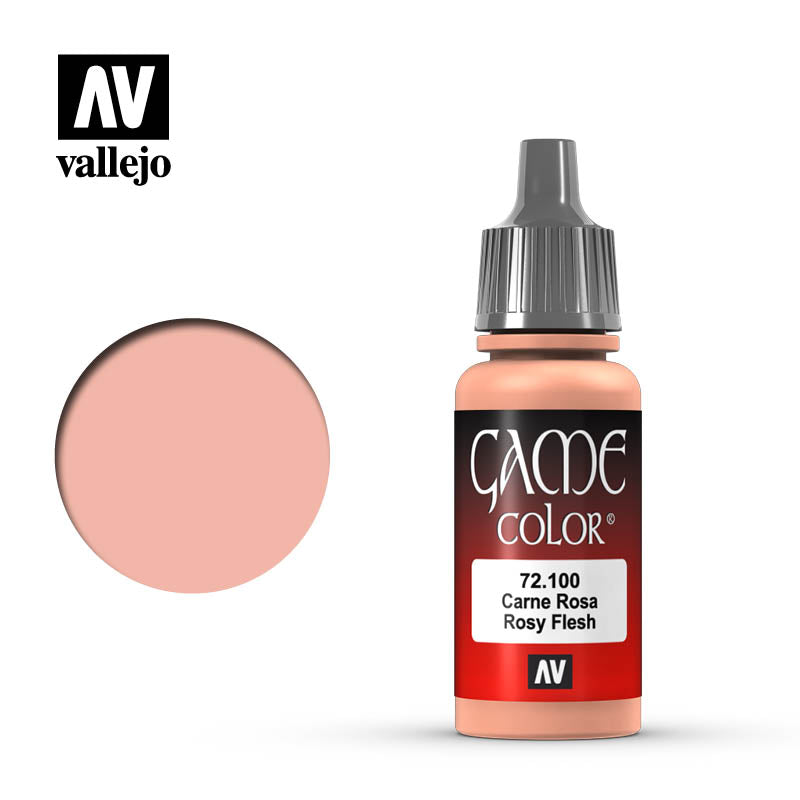 Vallejo Game Color 72.100 Rosy Flesh (6) | Grognard Games