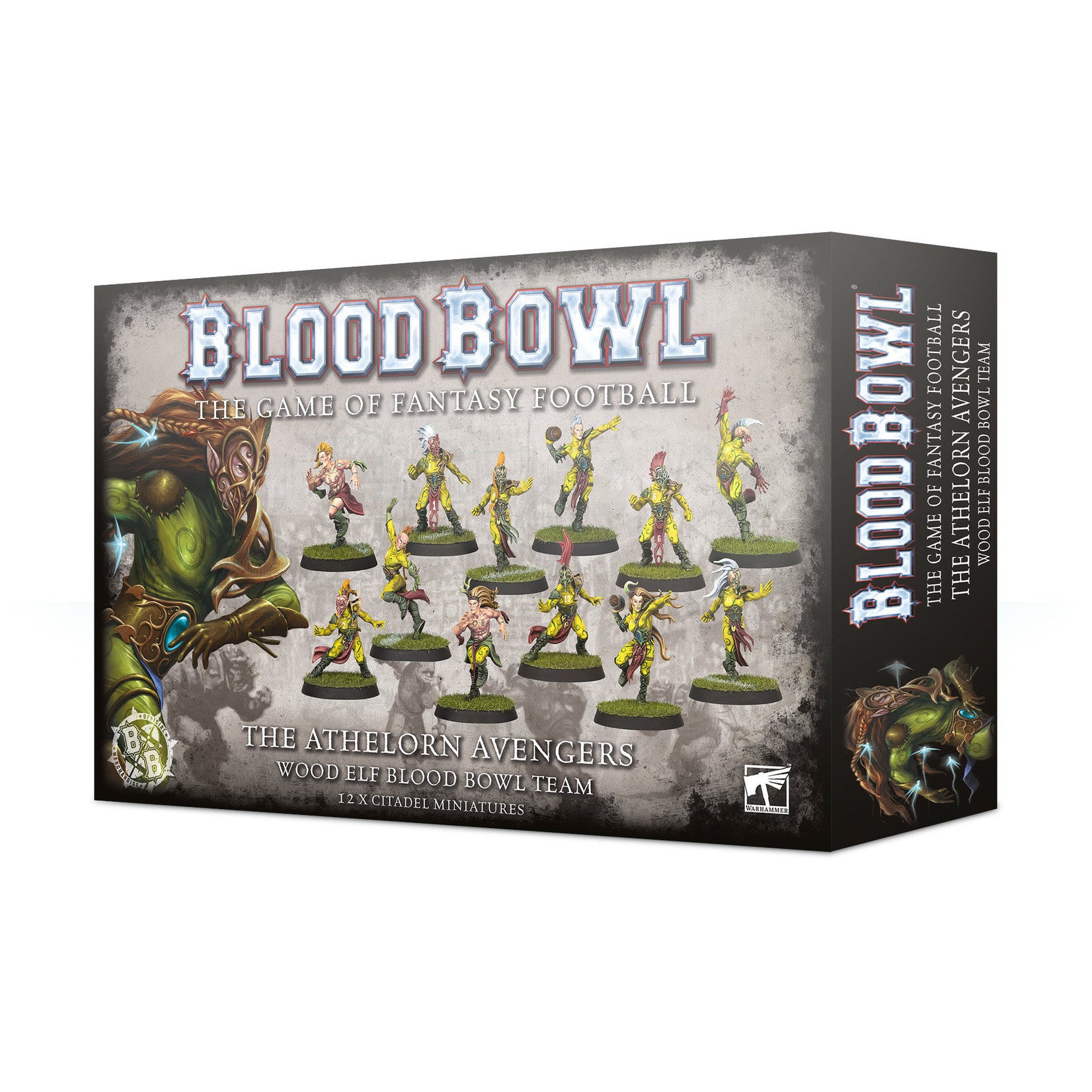 Blood Bowl Athelorn Avengers Wood Elf Team | Grognard Games