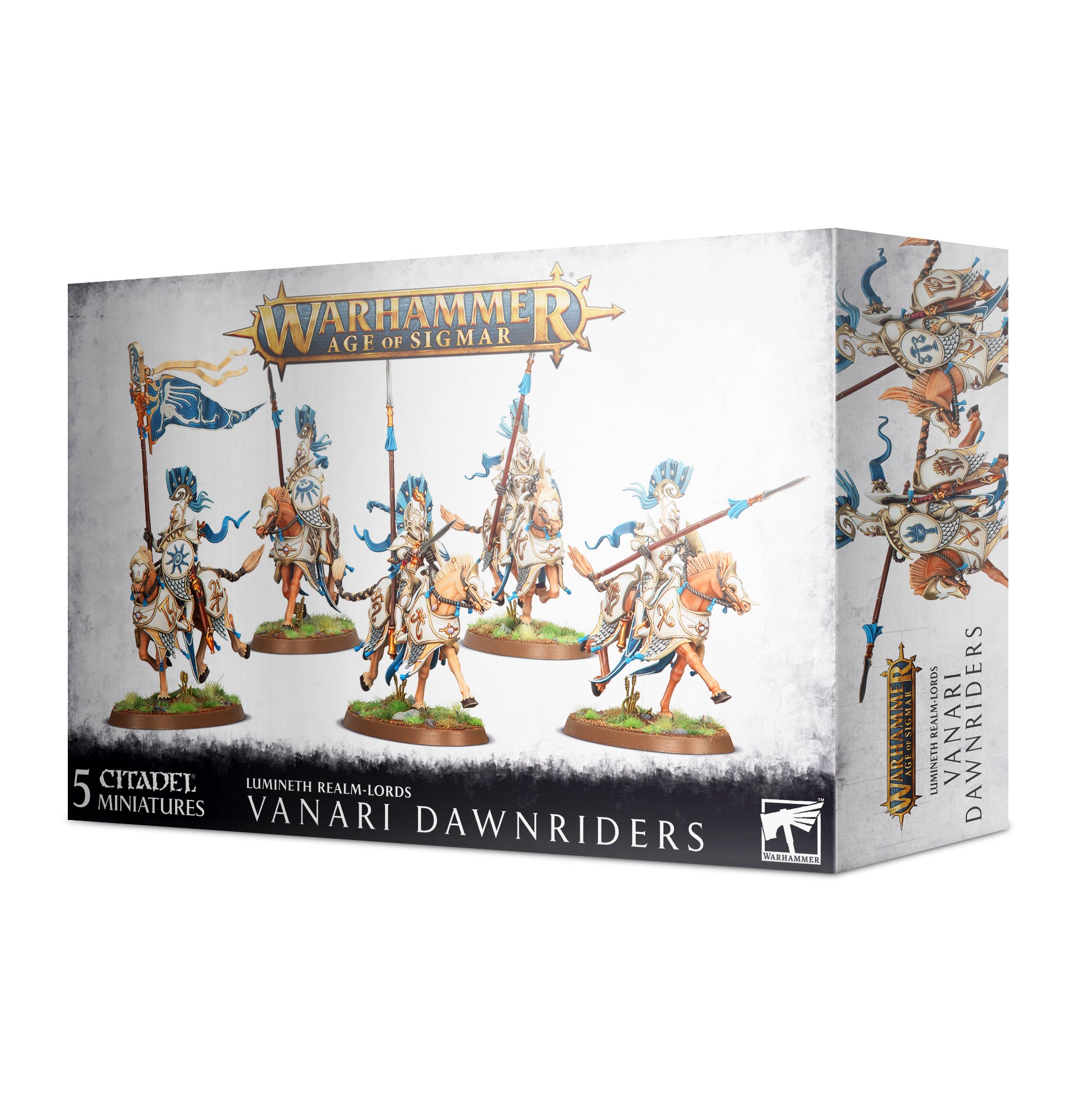 Lumineth Realm-lords Vanari Dawnriders (web) | Grognard Games