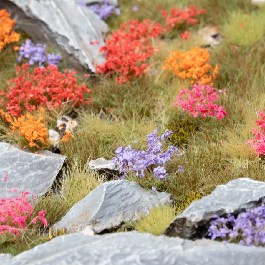 Gamers Grass: Garden Flowers Set (4mm, 5mm, 6mm) | Grognard Games