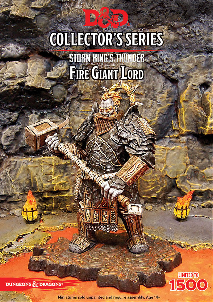 D&D Collector's Series: Storm King's Thunder Fire Giant Lord | Grognard Games