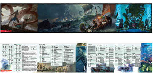 D&D Ships and the Sea DM Screen | Grognard Games