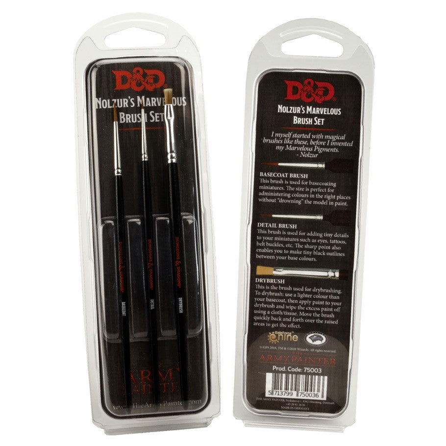 D&D Brush Set | Grognard Games