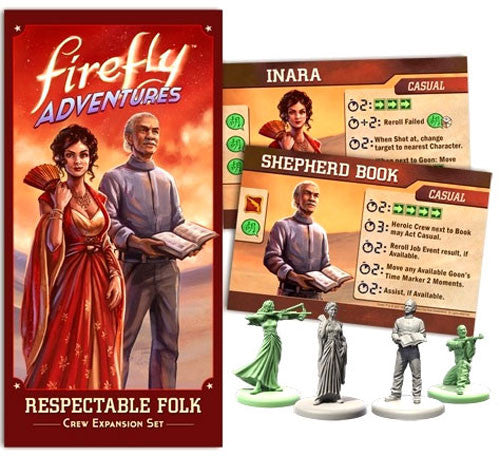 Firefly Adventures: Respectable Folk Crew Expansion Set | Grognard Games