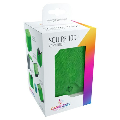 Gamegenic GG2019 Deckbox Squire 100+ Green | Grognard Games