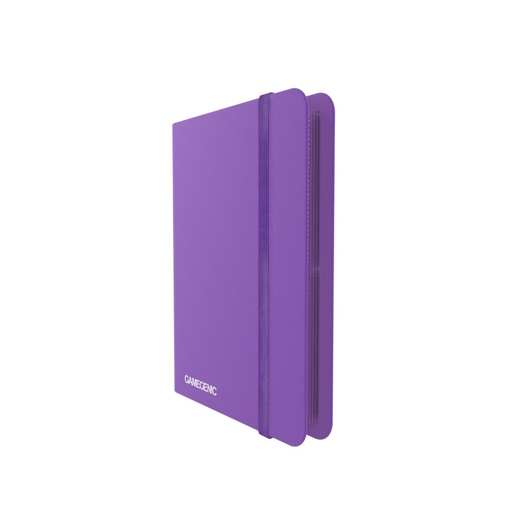 Gamegenic GG3215 CASUAL ALBUM 8-POCKET: PURPLE | Grognard Games